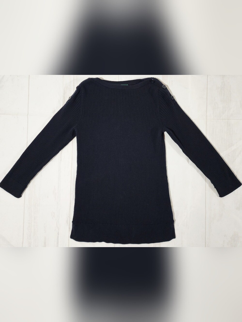 Lauren Ralph Lauren Womens Large Black Sweater